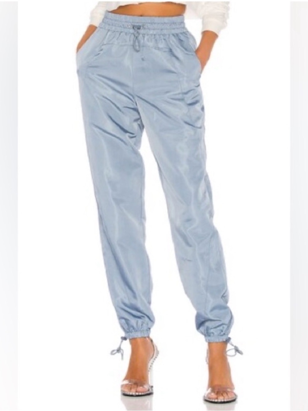 Lovers & Friends “Lydia Jogger Pant” in Storm Blue